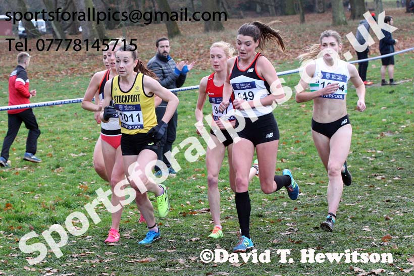Senior womens British Athletics Liverpool Cross Challenge, Sefton Park, Liverpool. Photo:  David T. Hewitson/Sports for All Pics